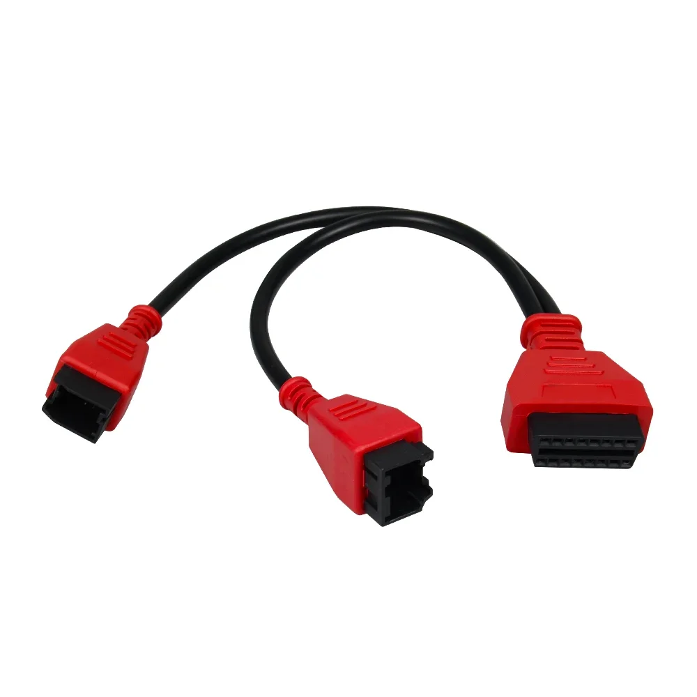 Car OBD OBD 2 16Pin To FCA 12-8 12+8 Bypass Programming Diagnostic Connector Cable for Autel Fiat Alfa Chrysler Jeep Dodge