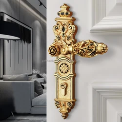 [Цинковый сплав] ручка дверного замка в европейском стиле по хорошей цене