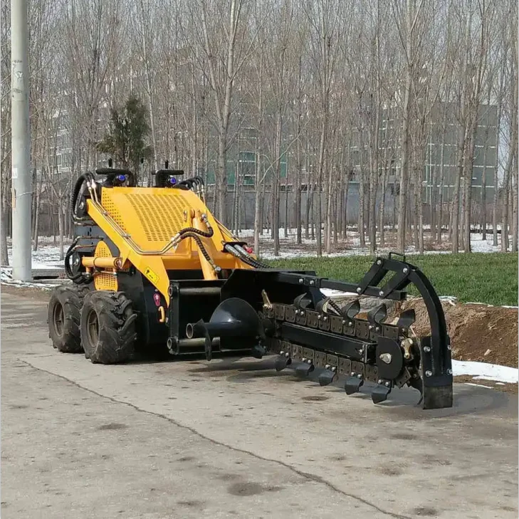 Factory price diesel skid steer track loader 500kg 800kg 1000kg 1500kg mini skid steer loader diesel
