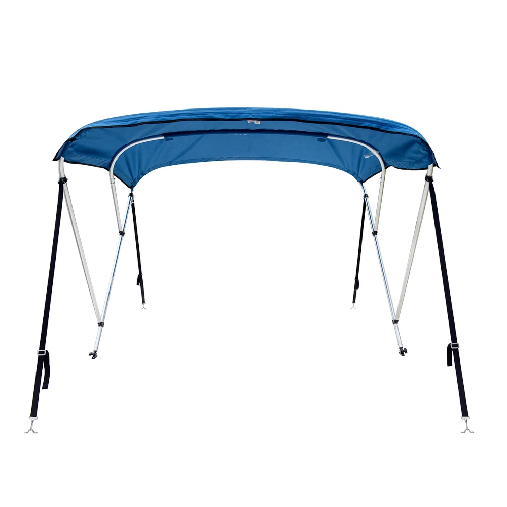 
Chinese manufacturer supply 3 Bow Bimini Top Boat Cover with Aluminum Frame 
