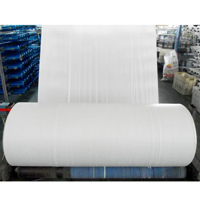 High Tensile Strength Polypropylene PP Woven Fabric Roll
