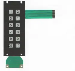 Fuel dispenser keypad 168820