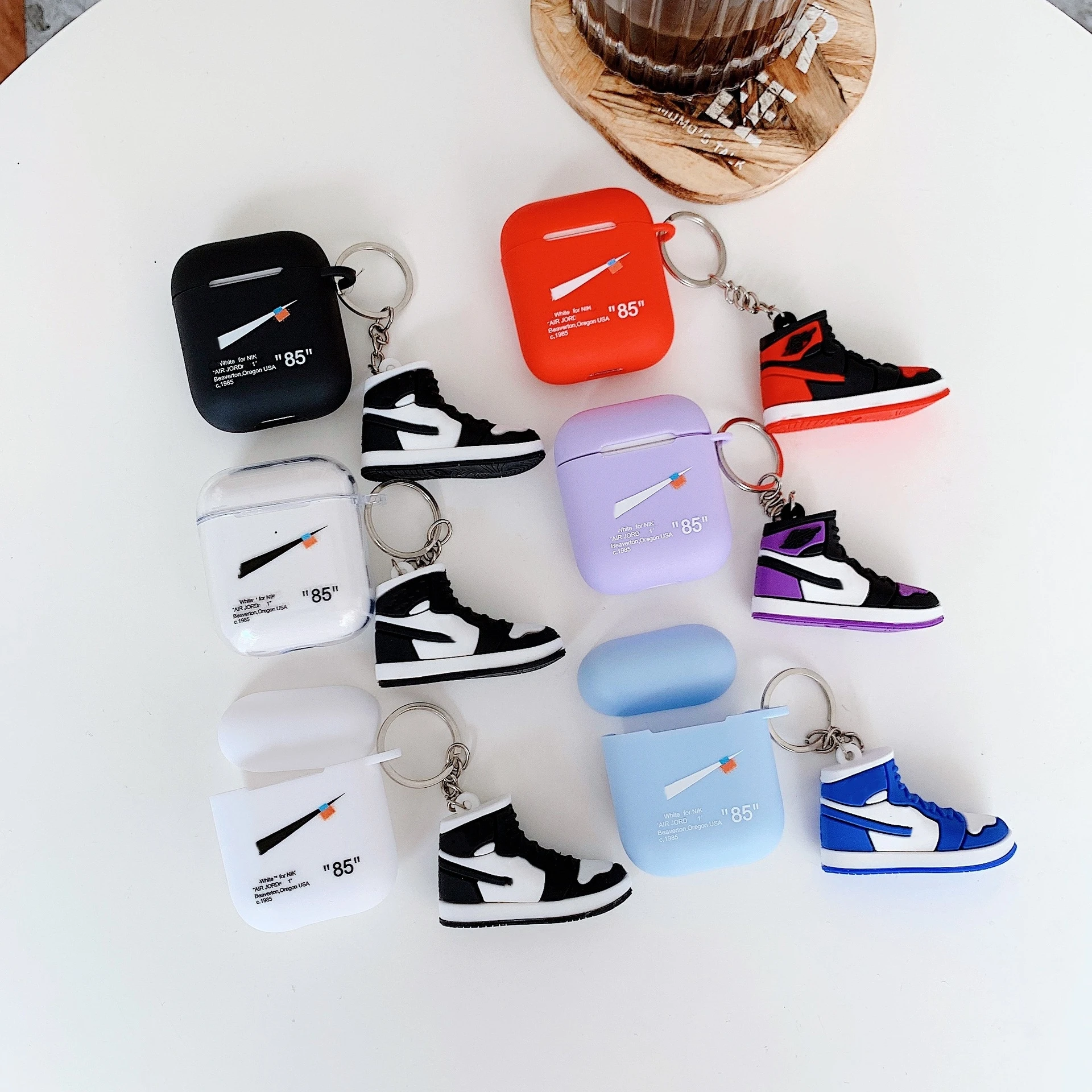 
2021 Sporty Shoes earphone case for airpods case with shoe for air pods 1 2 pro 
