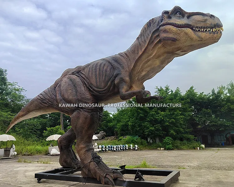 Tyrannosaurus Rex 7 Meters Long Animatronic Dinosaurs Life Size Dinosaurs Realistic T-Rex Statue