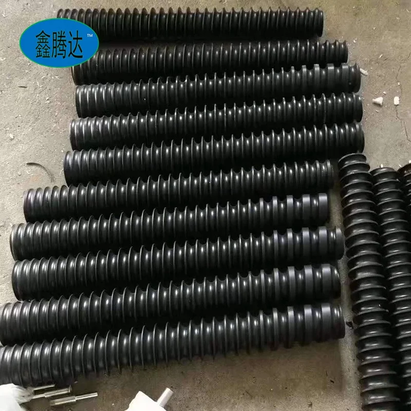 CNC machining feed plastic screw auger for filling machine