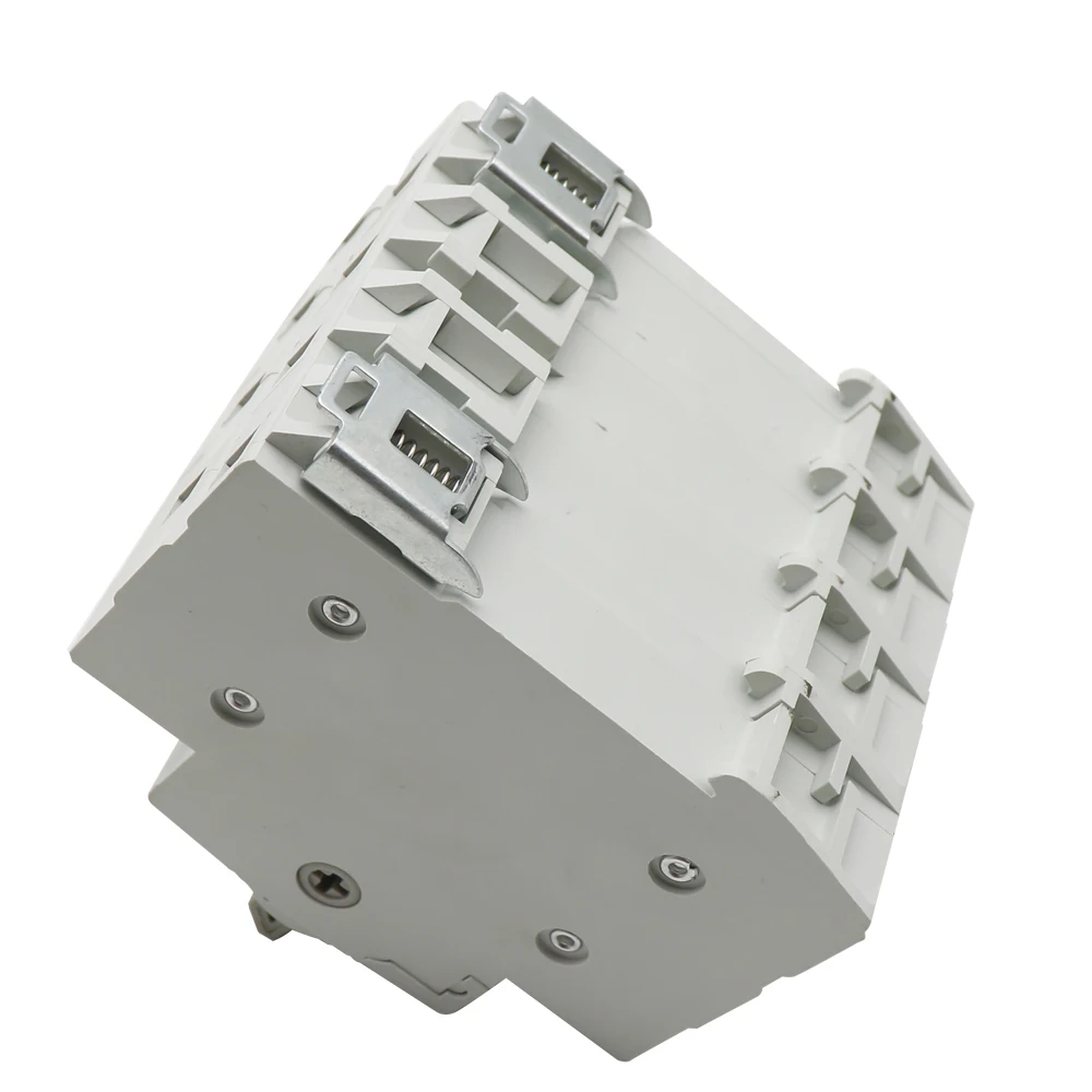 SF419G 40A 63A Manual Transfer Switch Dual Power Din Rail 4p Ac Isolation Switch Manual Modular Changeover Switch Mts