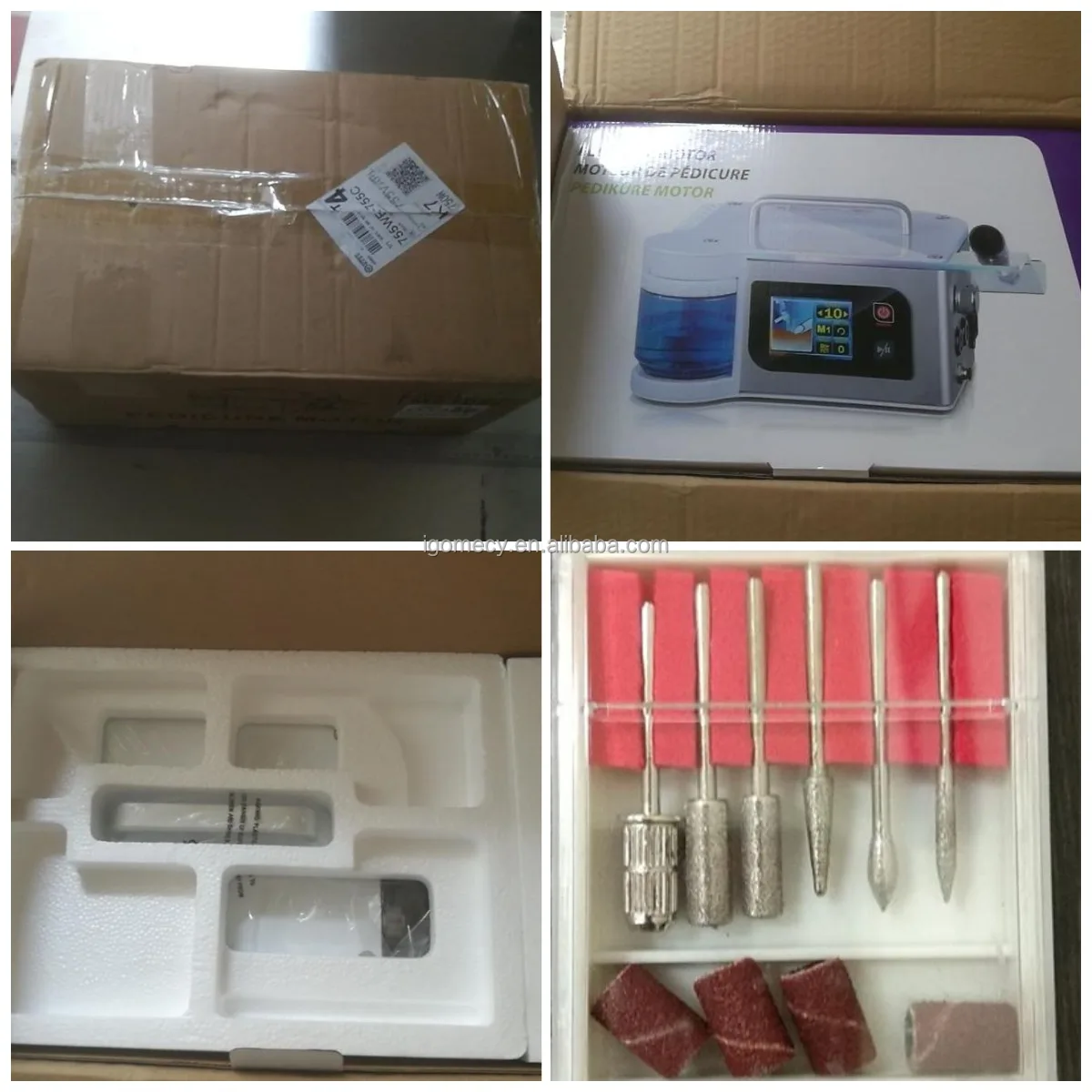 GOMECY Factory Price Electric Nail Drilling Machine 35000 Rpm Automatic Driller Pedicure Nail Driller Art Milling Machine