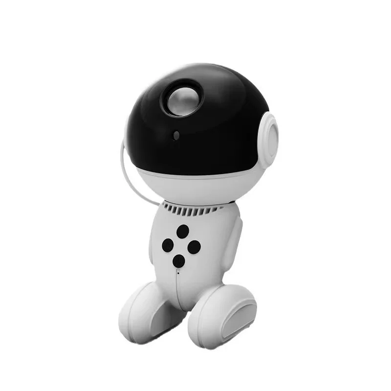 Kid Child Multi-color Robot LED Night Light Universe Galaxy Projector Light for Room Ceiling