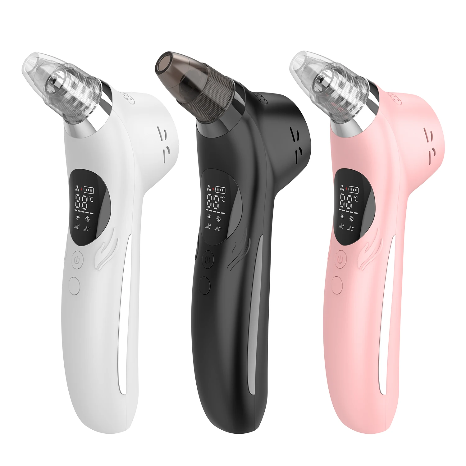 Top Beauty Electric Hot And Cold Blackhead Removal Aspirator Massager Facial Pore Acne Vaccum Extractor Instrument Gre At Home