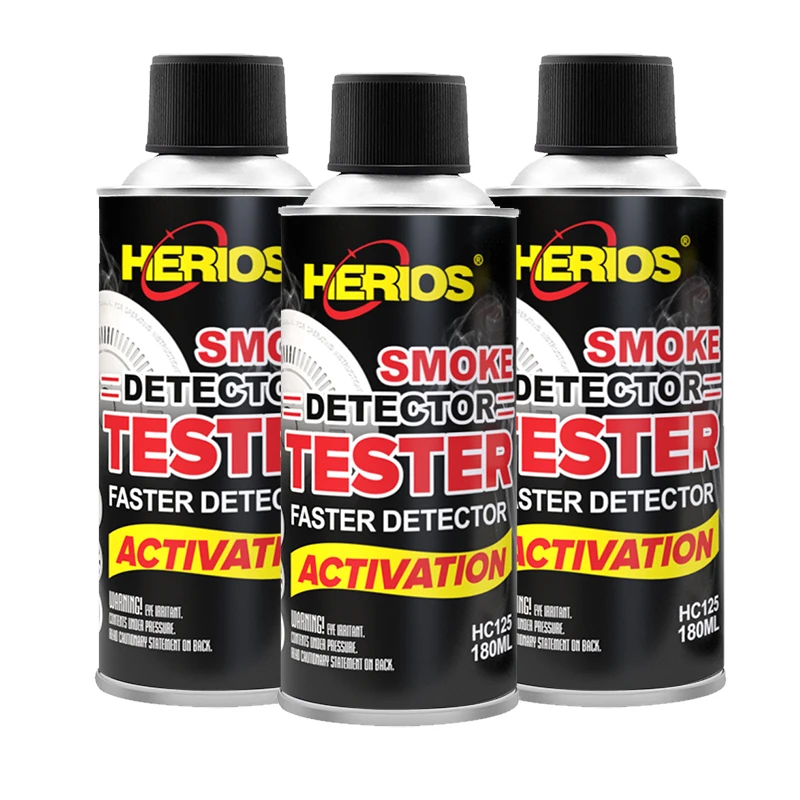 HERIOS  Smoke Detector Tester Spare Test Gas for Smoke Detector Testers