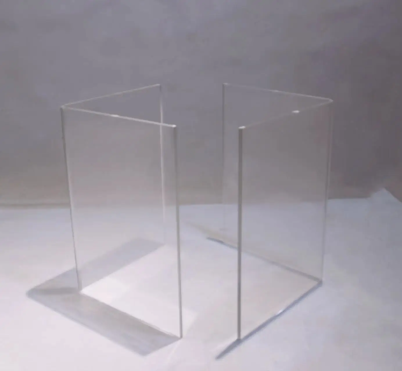 Акриловые ножки прозрачная мебельная основа аксессуары для ног современная настольная ножка оптовая продажа