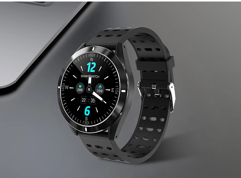 Смарт-часы P6 с цветным экраном 1,3 дюйма, фитнес-трекер, пульсометр, измерение артериального давления, напоминание, водонепроницаемый смарт-браслет