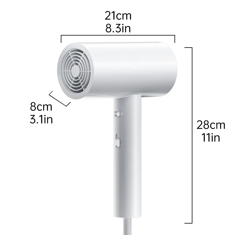 Amazon Professional Hair Dryer Negative Ion Hand Blow Dryer Hot Seller 1800W Customized Logo Custom Ionic Hair Dryer 20 Speed