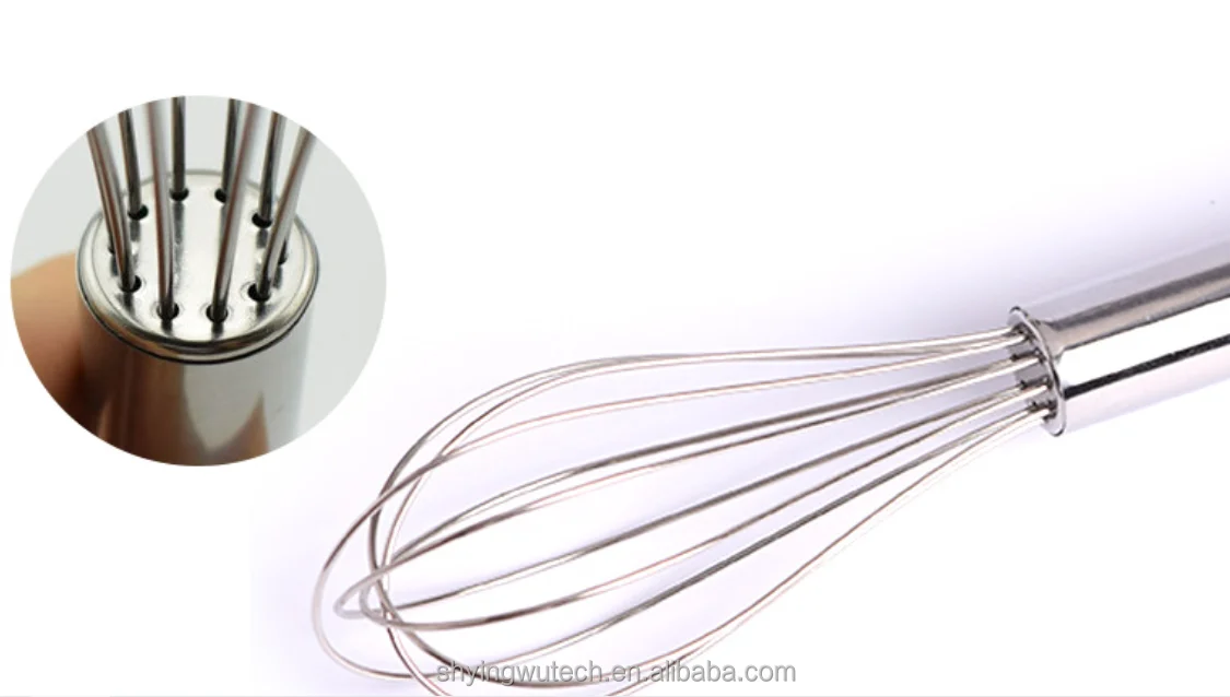 Ручной душ с круглой ручкой из нержавеющей стали Яйцо ручной блендер яйцо блендер для выпечки кухонная утварь яйцо колотушки