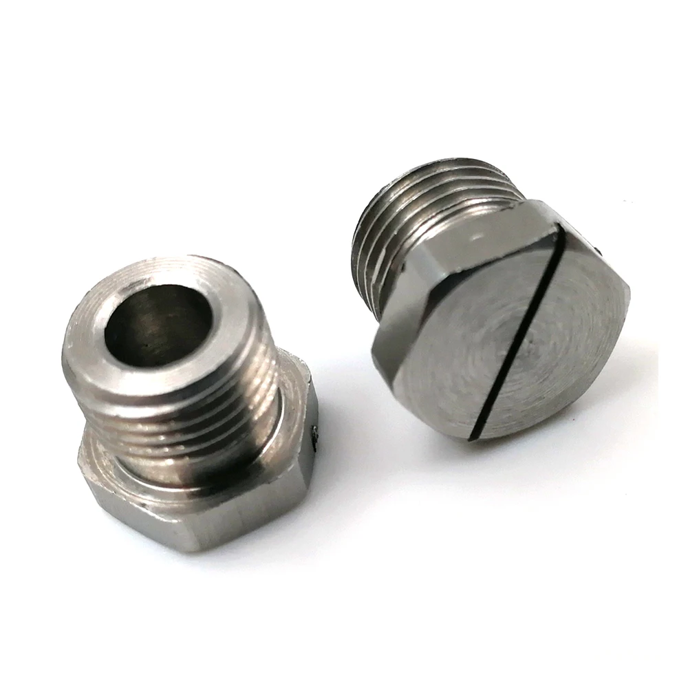 Оптовая продажа цена FS цельнокроеные короткие плоскоструйная Форсунка насадки Маленькая плоская отвертка Распылительная насадка для