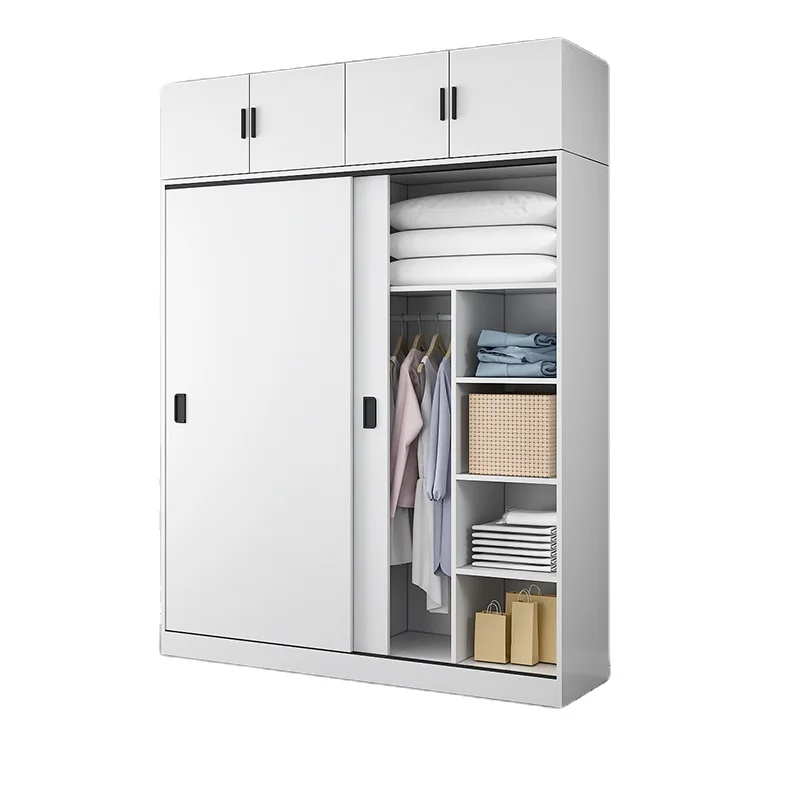 Simple new bedroom hotel apartment home clothing organizer wardrobe