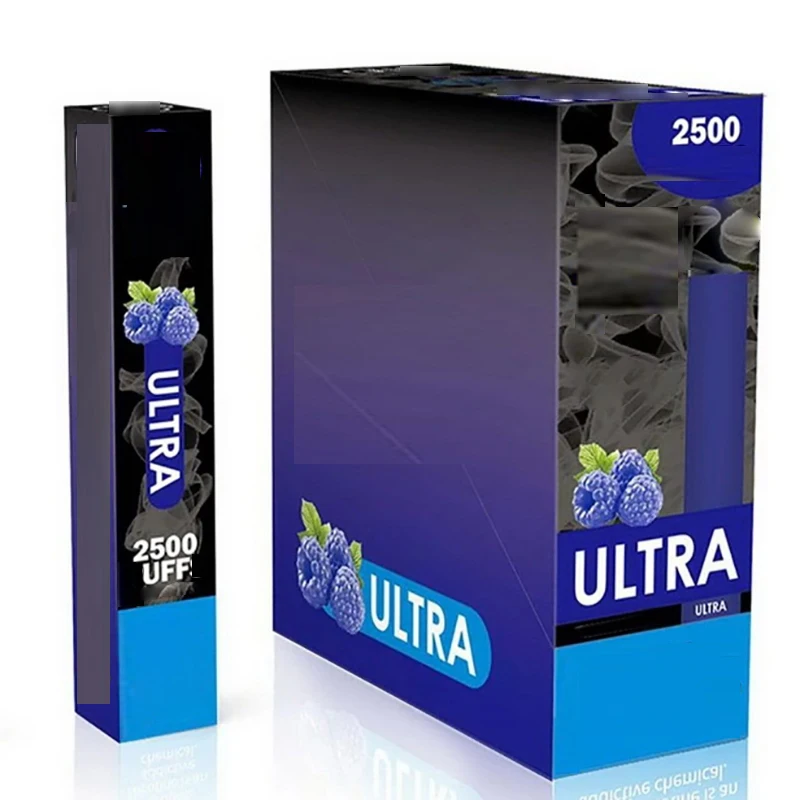 Factory supply the lowest price   Ultra 2500 puff   high quality Fruit colors in stock MOQ 100 pieces