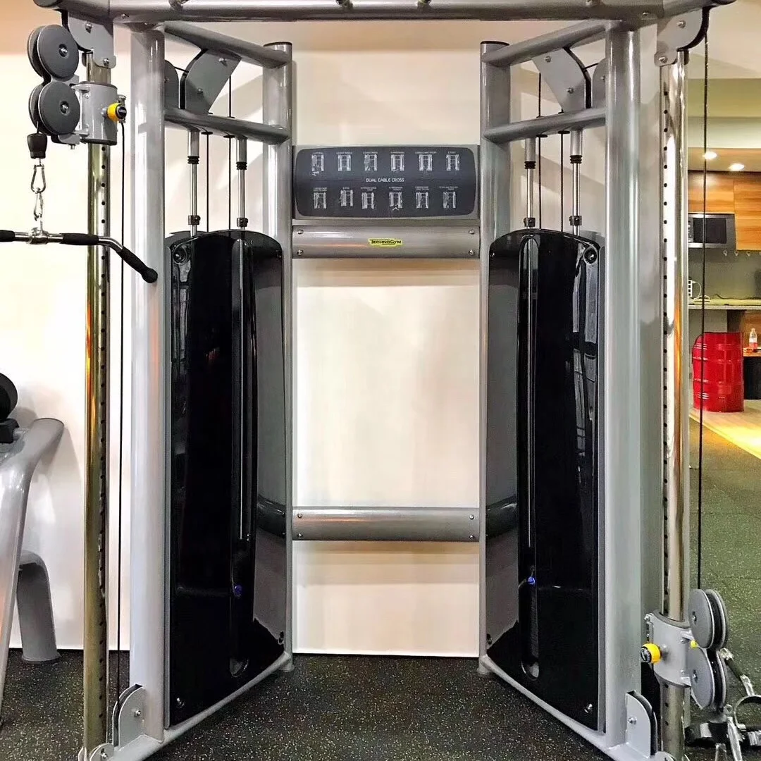 Top quality dual cable-cross multi functional trainer machine commercial gym exercise fitness equipment
