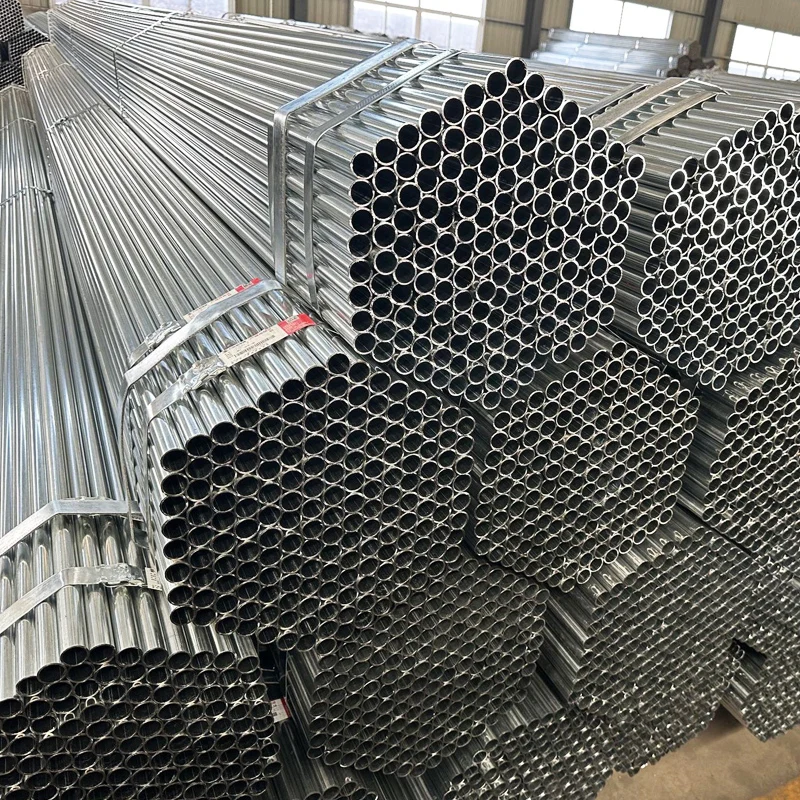 Pipe/gi Galvanised Tube Structure ERW Spiral Welded Pipe Thick Wall Pipe 15-21 Days Hot Dipped Galvanized Round Steel ISO9001