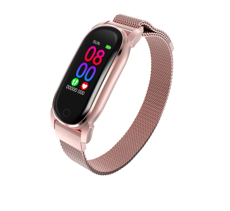 2022 Adult Ce Rohs Health Tracking Wrist Watch Body Temperature Sensor Measuring Smart Bracelet