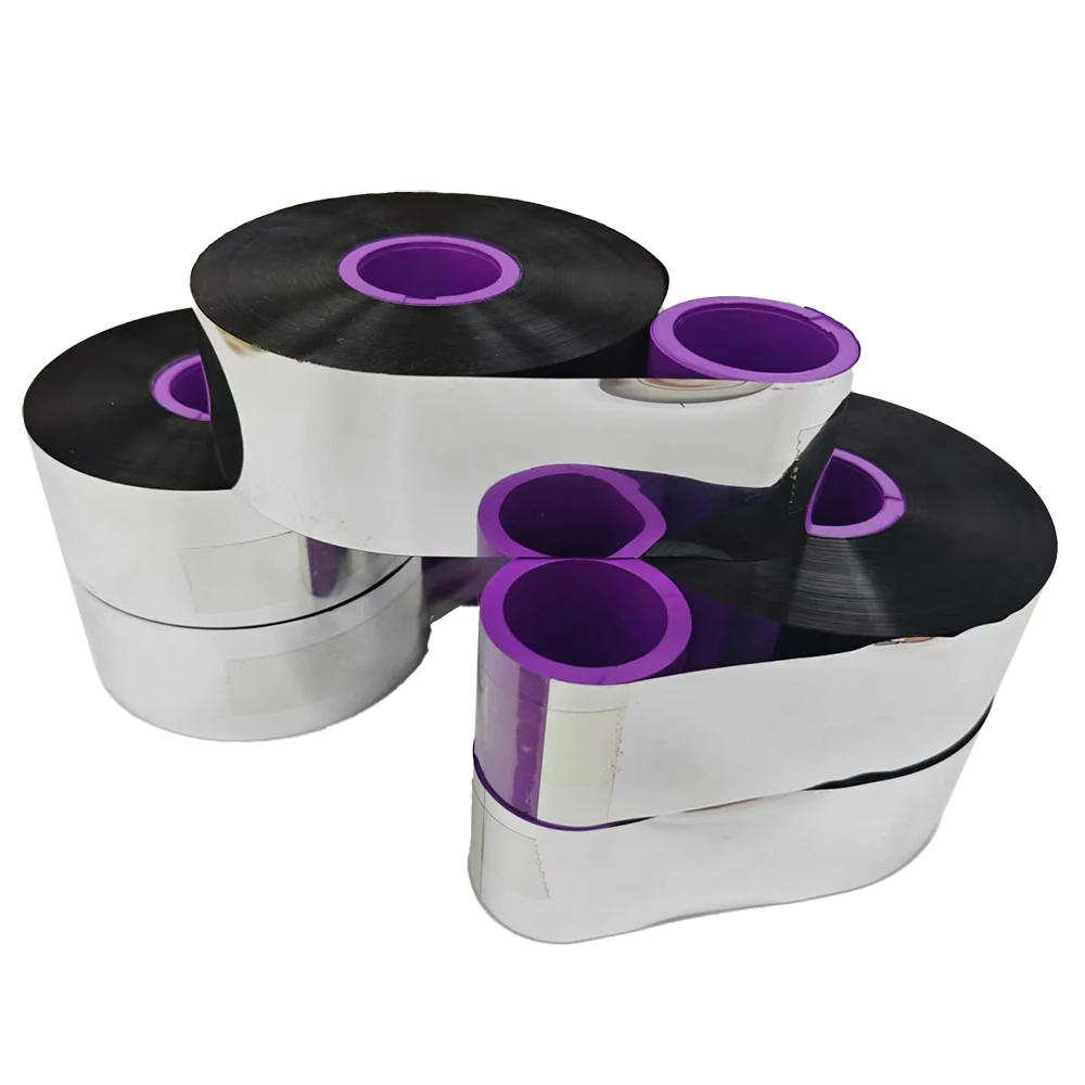 Black Economical 33*500 Wax Resin Near Edge Expiry Date Thermal Transfer Ink Ribbon For Videojet Linx Markem overprinter