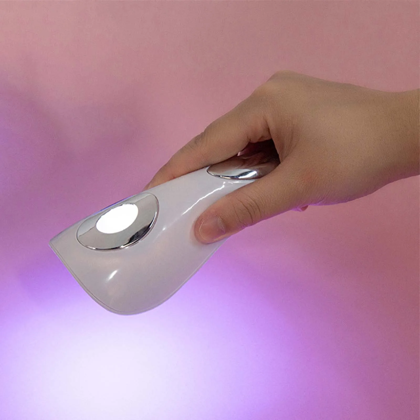 Миниатюрный светодиодный фонарик, лампа для сушки ногтей с USB-зарядкой, Быстросохнущий портативный компактный дизайн