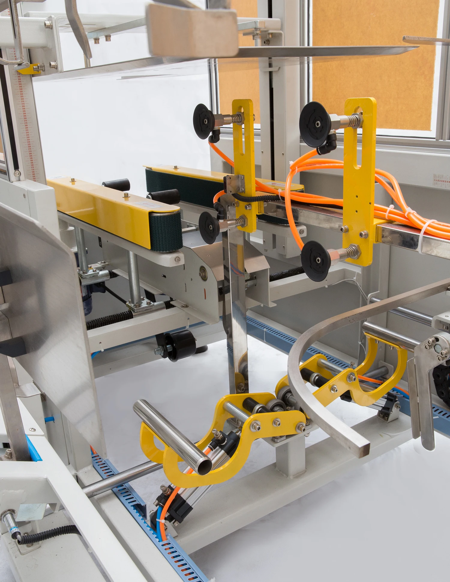 Automatic Case Erector with Bottom Sealing and Folding Sealer and Siemens Control