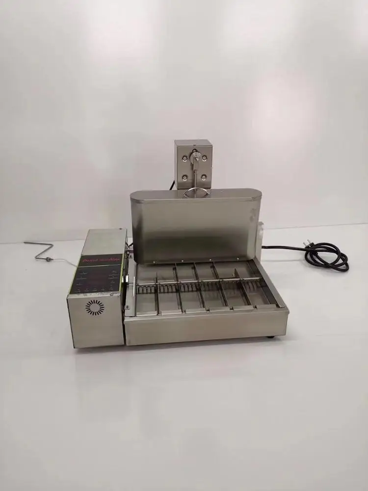 GRT-LBD6 automatic donut making machine mini One row of 6 donut machine