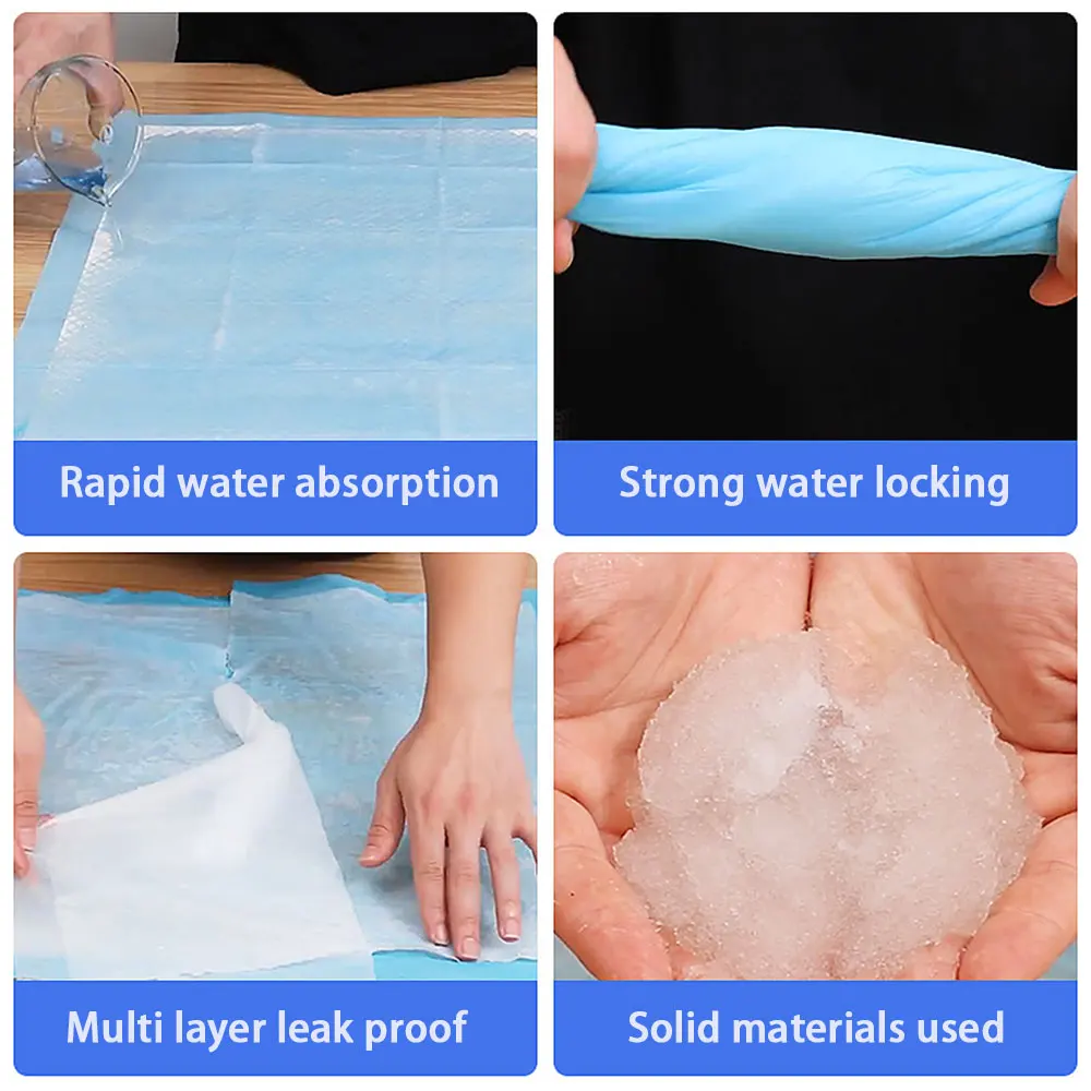 2024 New Product Wholesale Instantaneous Absorption Dog Pee Pad Disposable