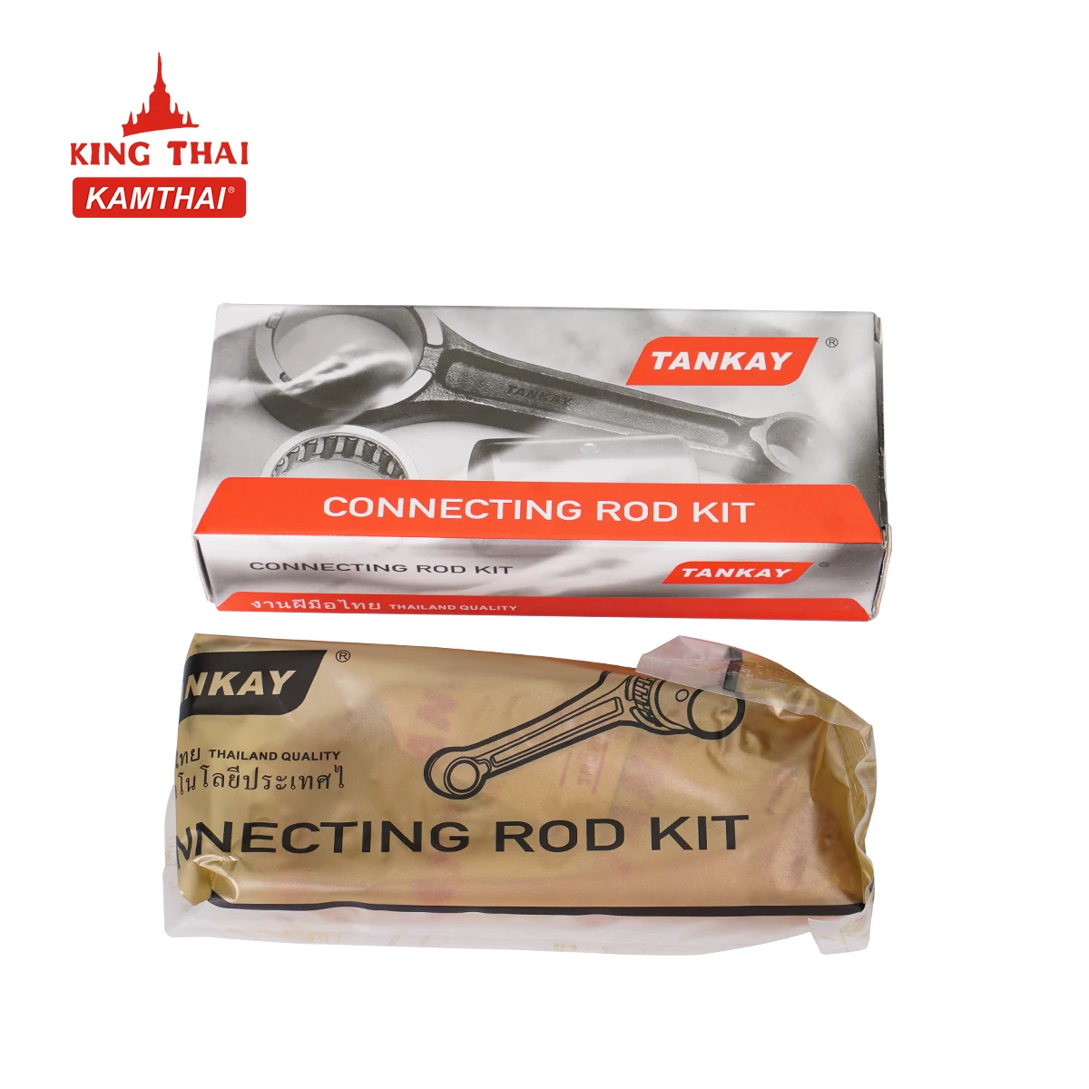 Factory Price KVY VISION Motorcycle Connecting Rod Kit Bearing Forged Engine Connecting Rod