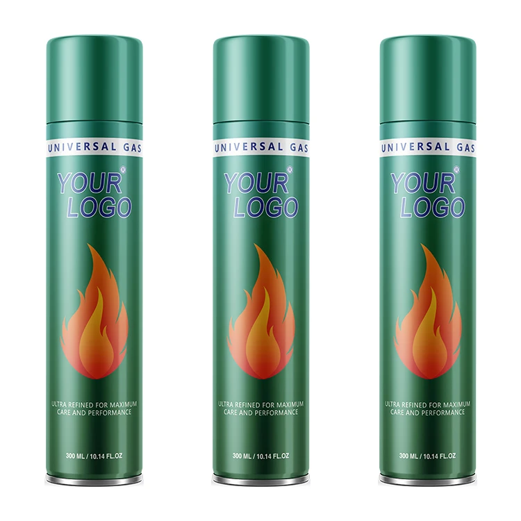 High Quality Portable Large Capacity Purified Butane Gas Canister For Lighter