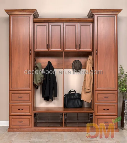 traditional face frame bedroom custom made design brown wardrobe cabinets