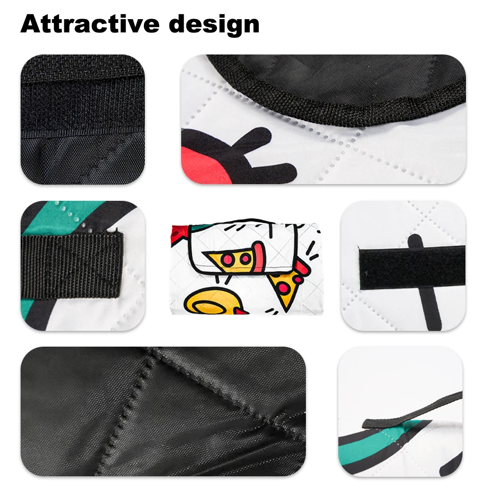 Factory Directly Supply Colorful Pocket Beach Waterproof Edge Outdoor Printed Picnic Mat Travel Blanket For Camping
