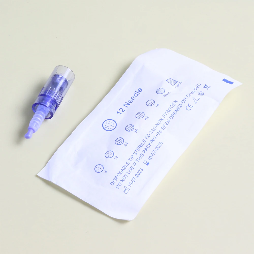 Disposable Replacement Needle Cartridge For Ultima A6 Dermapen Needle Cartridge 36 42 Round nano