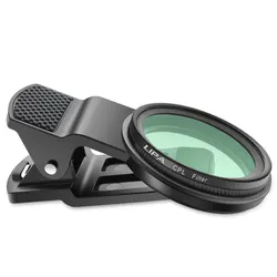 OEM Camera Photo & Accessories 37mm Filters Universal Clip-on Photography CPL Filter for phone camera filter