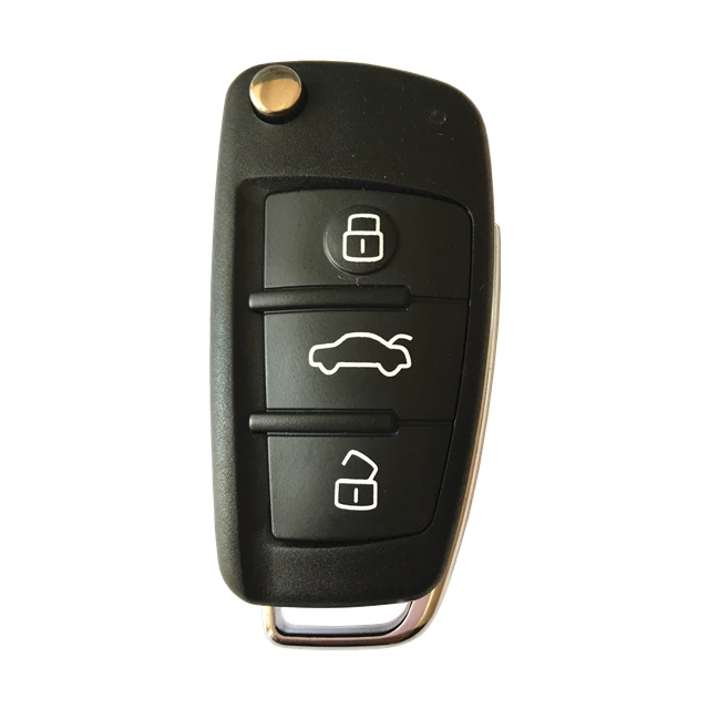 CN008064 Car key 3 Button 315MHZ 8E Chip For a-udi A6 Q7 4F0 837 220A