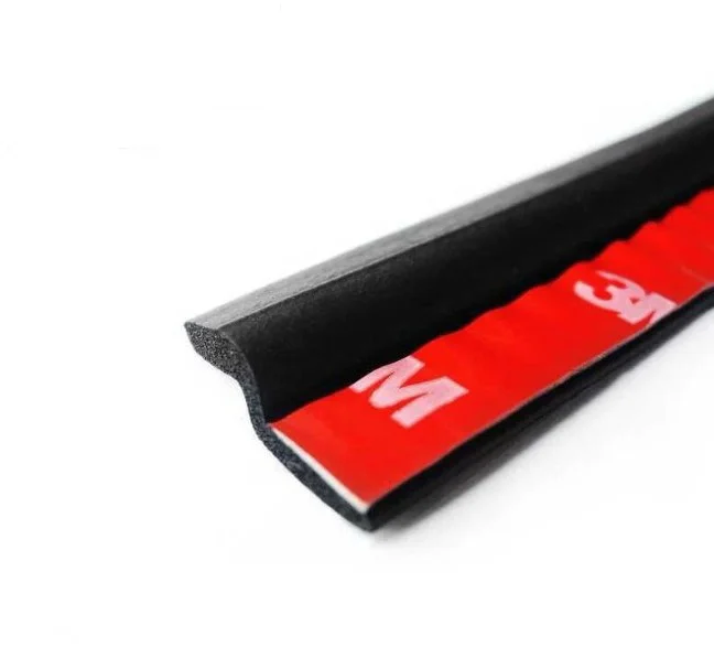 Self adhesive d type P type l type  car door  weather epdm  sponge  rubber seal strip