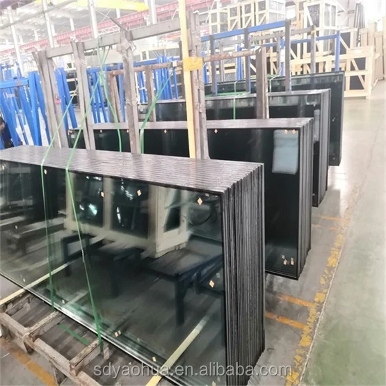 Construction Golden Smoke Grey Euro Gray Tinted Stained Glass Sheet for Window