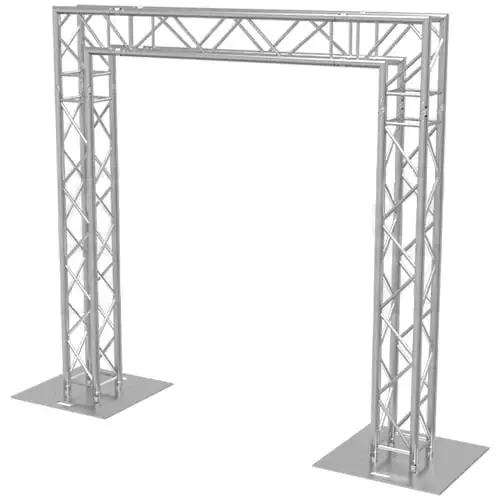 DIY Heavy Duty Metal DJ Truss Stand Square Frame Mobile Lighting Bar Disco Stand