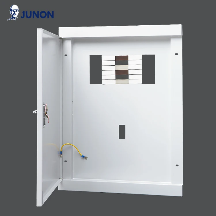 MCB Three-phase Distribution Board Model E (the place for main switch with MCB) Flushed Mounted with Iron lock