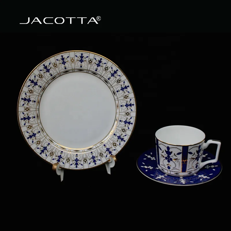 A mazon Luxury porcelain tea cup and dish 200ml royal coffee cups with saucer