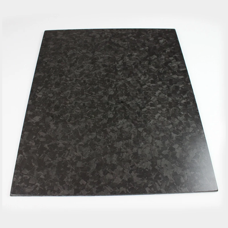 New style Forged carbon fiber composite board mixed and disorderly texture carbon fiber sheet wholesale