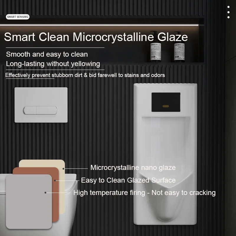 New design ceramic urinal bowl porcelain wall mounted dry waterless bathroom man urinal toilet