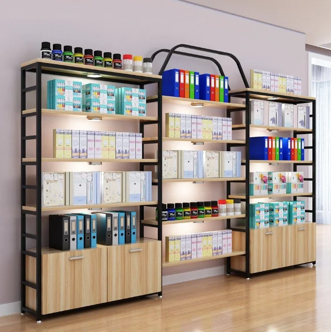 Shop Display Racks Cosmetic Store Fixtures Combination Shelving Stacking Racks Shelves Storage shelf