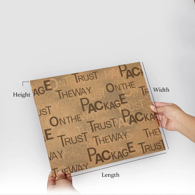 Document Envelope Zipper Box Logistics Ultra-thin Reinforcement No Tape Hand Tear Paper Box Invoice Contract Report Package