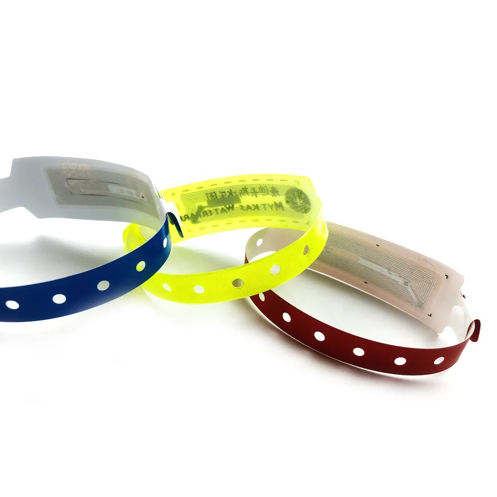 Festival Wristband Access Control Ticket NFC Wrist Band RFID bands For Events