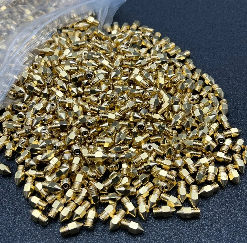 YouQi 3D Printer Nozzle MK8 Nozzles Brass Nozzles for 1.75mm Filament