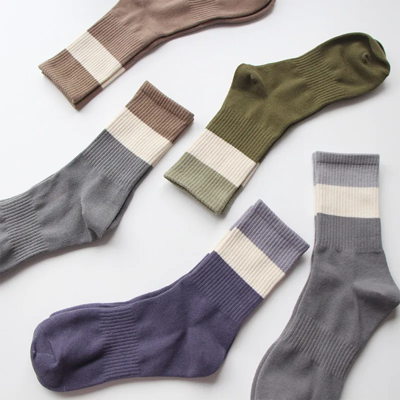 Высококачественные модные носки для мужчин, модный Забавный коричневый поставщик, оптовая продажа оптом, фирменный бренд oem с логотипом, индивидуальный ярлык