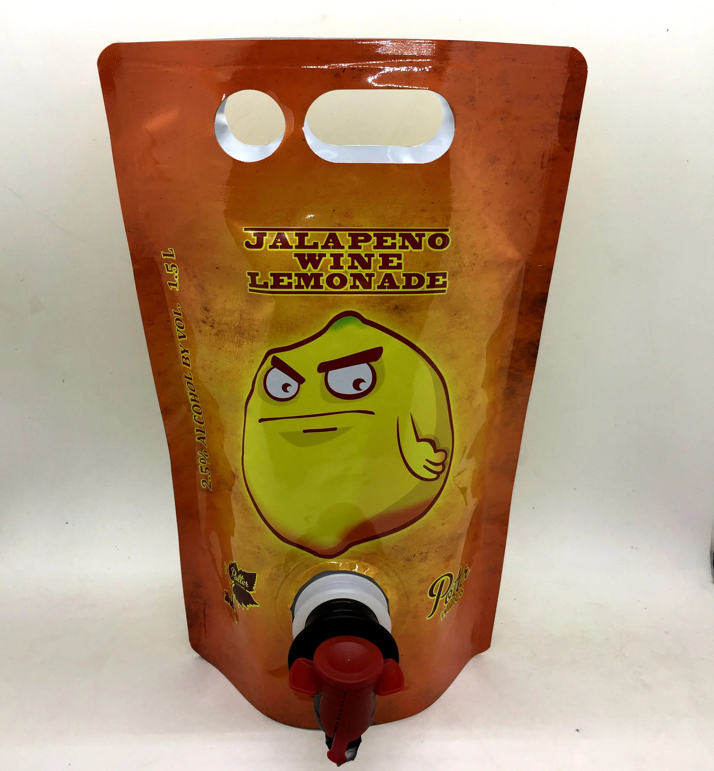 aluminum foil bag in box for  drink coffee