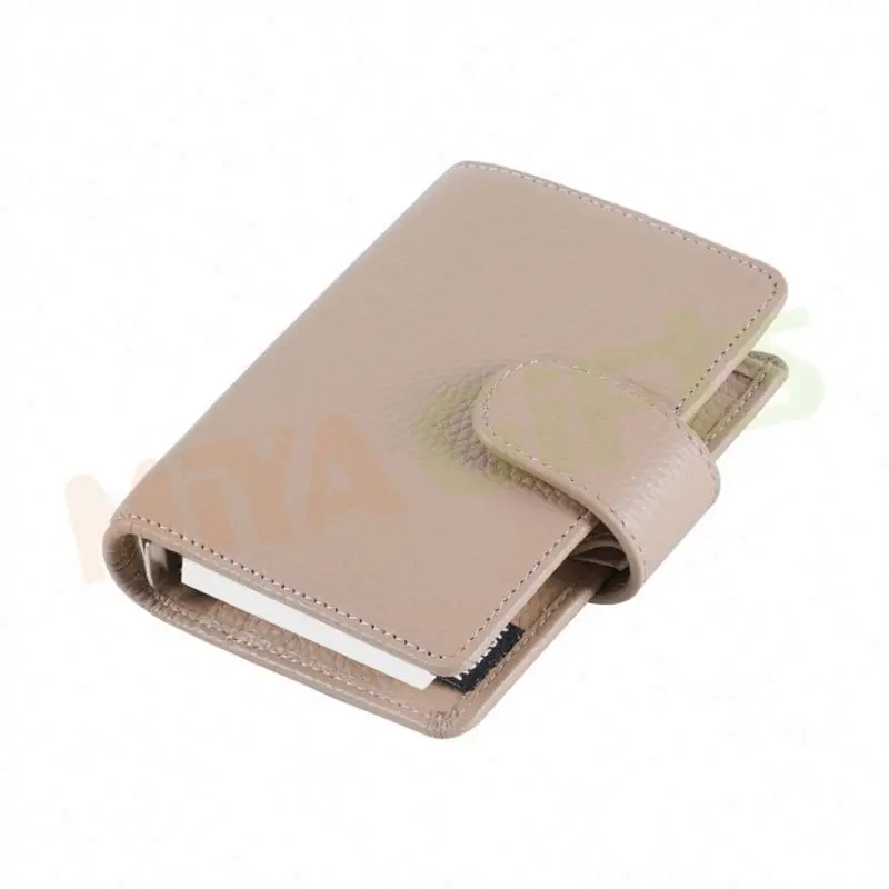 Milk a4 leather conference folder business pu leather portfolio book cover 128gsm